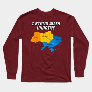 I STAND WITH UKRAINE Long Sleeve T-Shirt